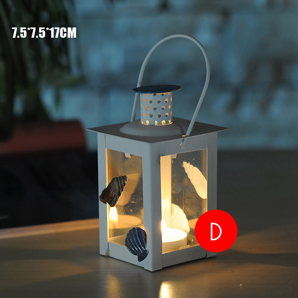 Đèn nến hình biển mẫu D